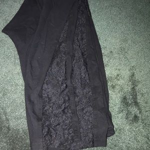 Torrid Lace side leggings